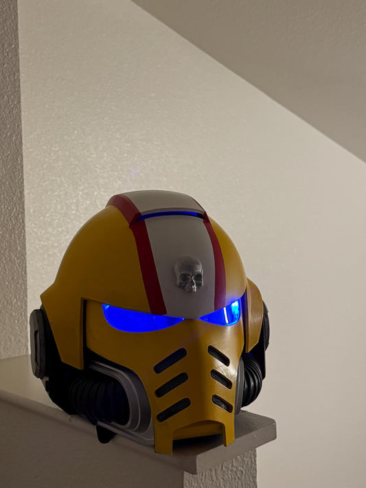 Custom Personalized Wearable 40K inspired helmets