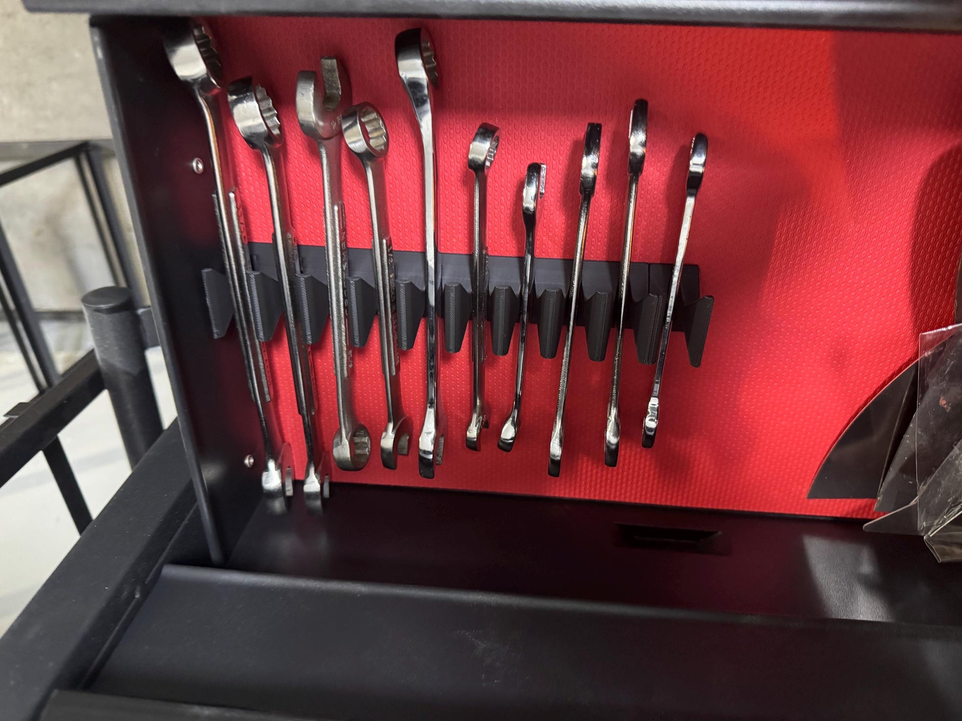 Tool Box Wrench organizer