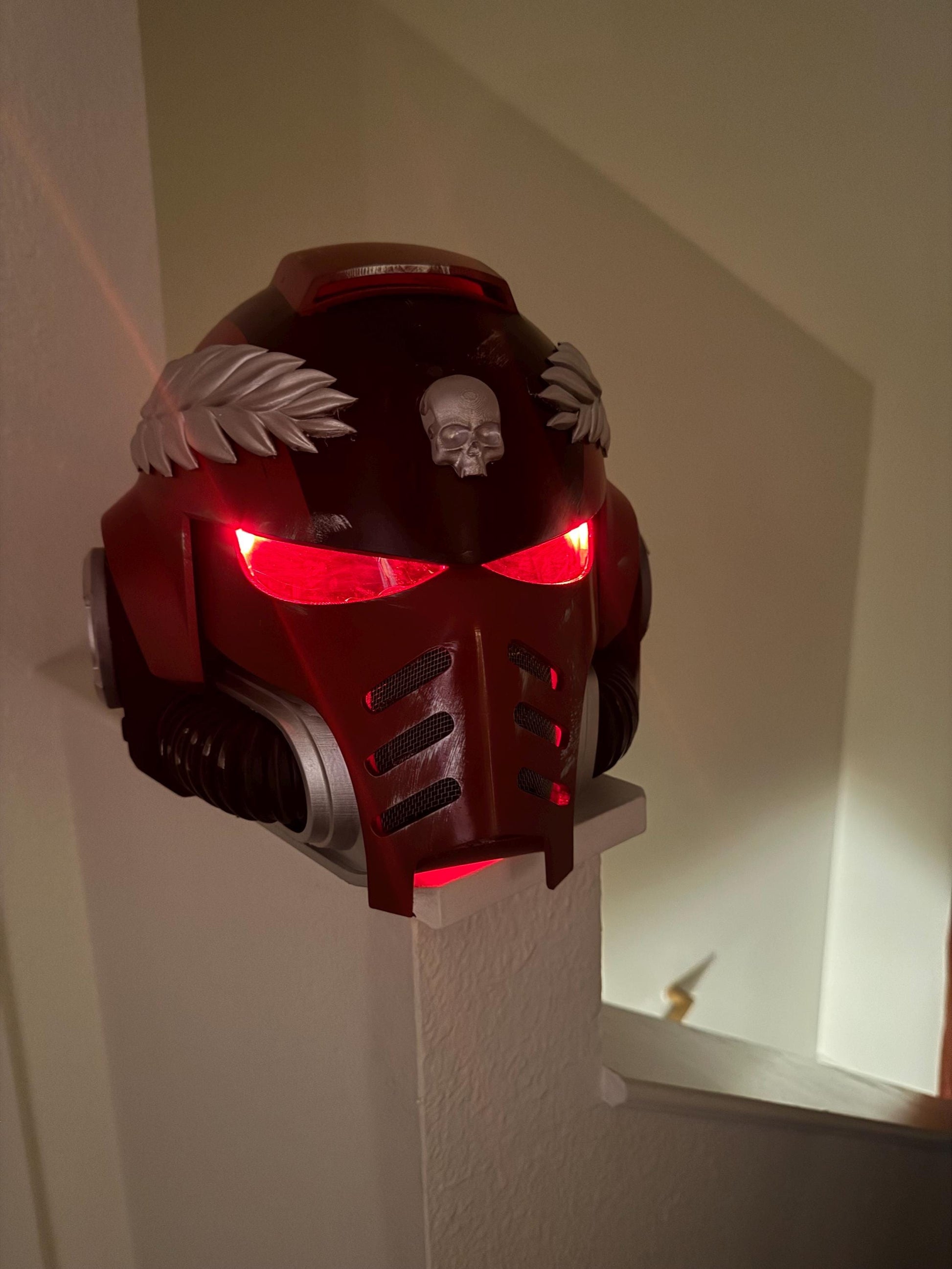 Custom Personalized Wearable 40K inspired helmets