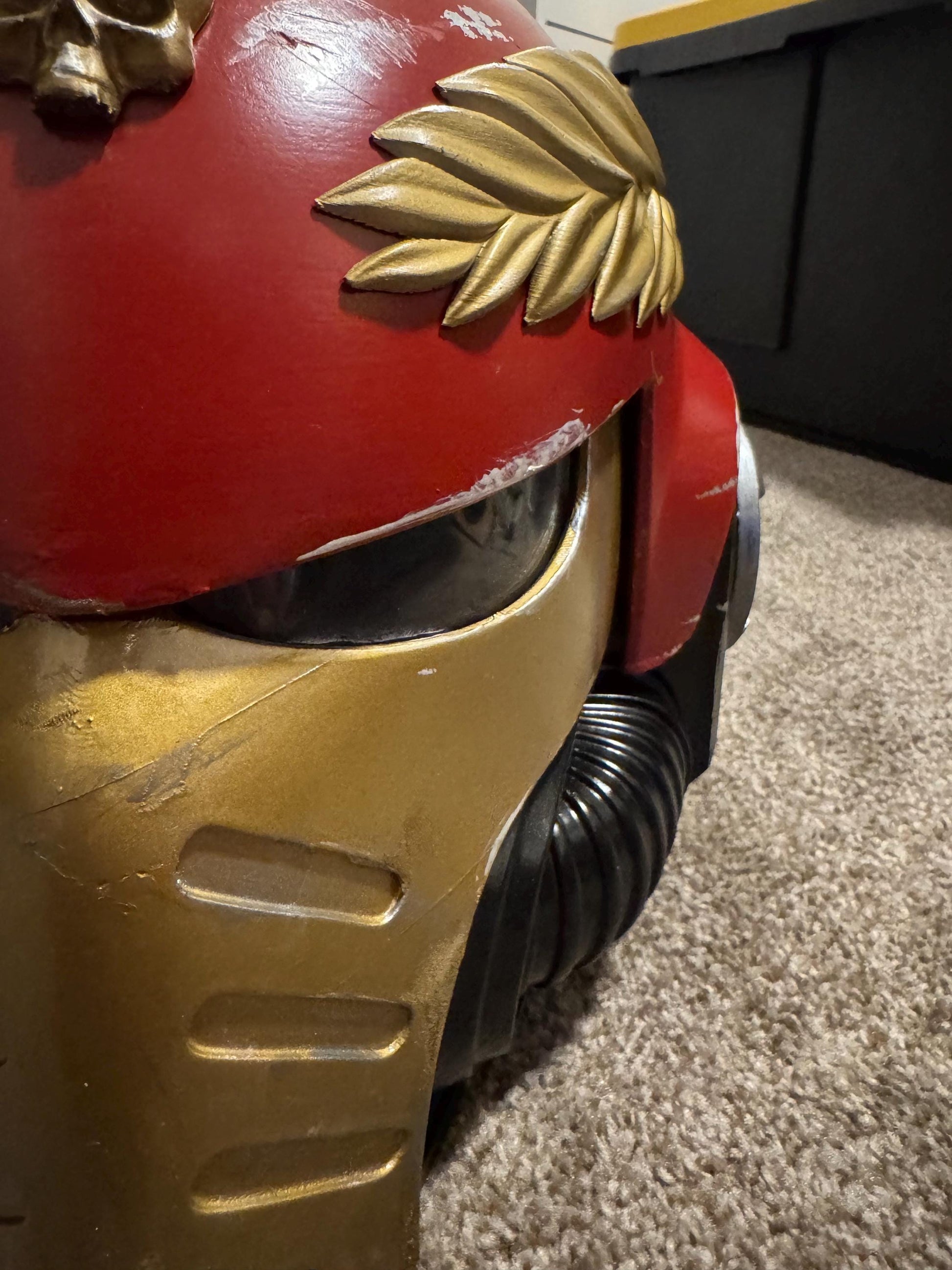Custom Personalized Wearable 40K inspired helmets
